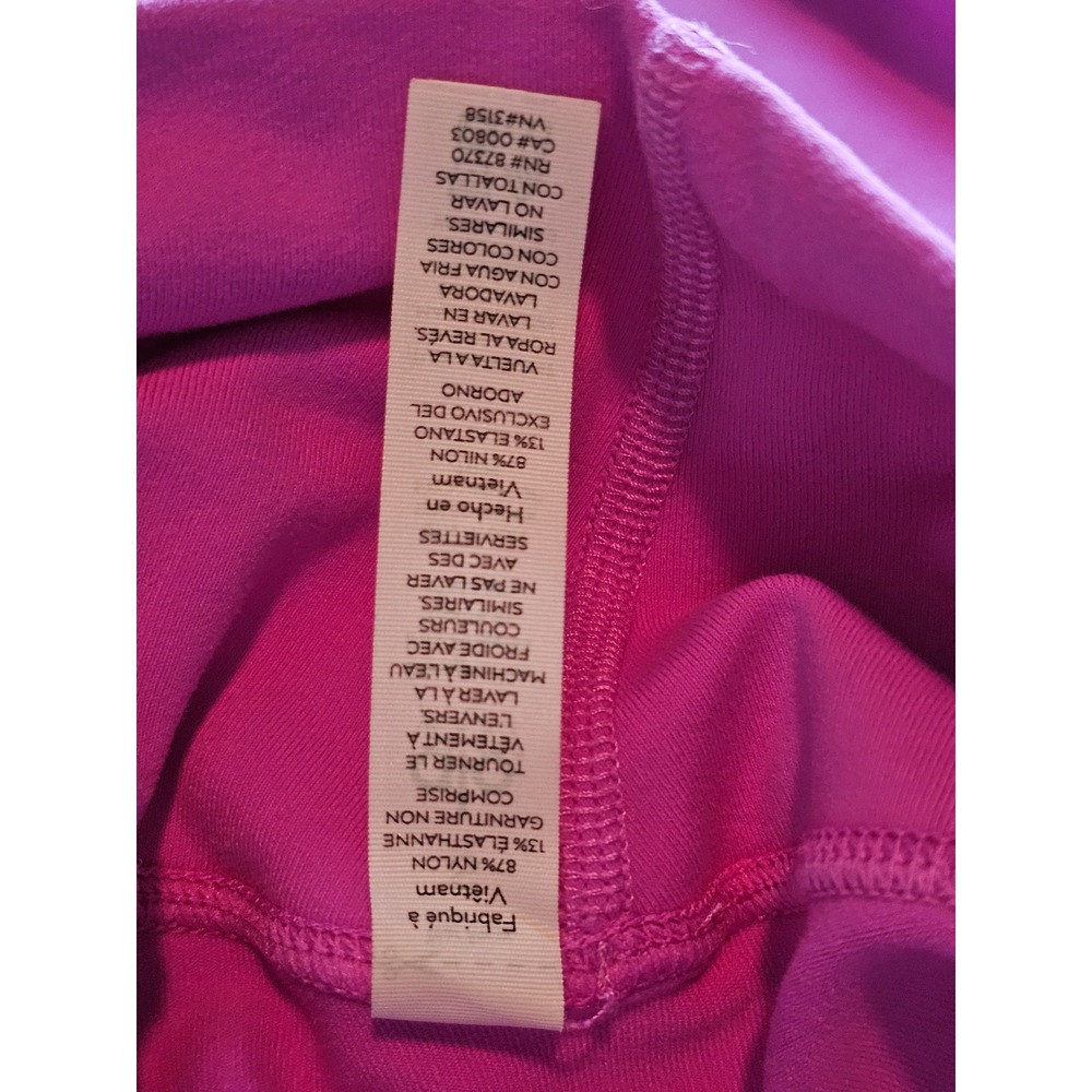 ALO Yoga Airbrush High Waist Leggings Women Size S Fuchsia Pink 23 Inseam 7/8 - Picture 5 of 7